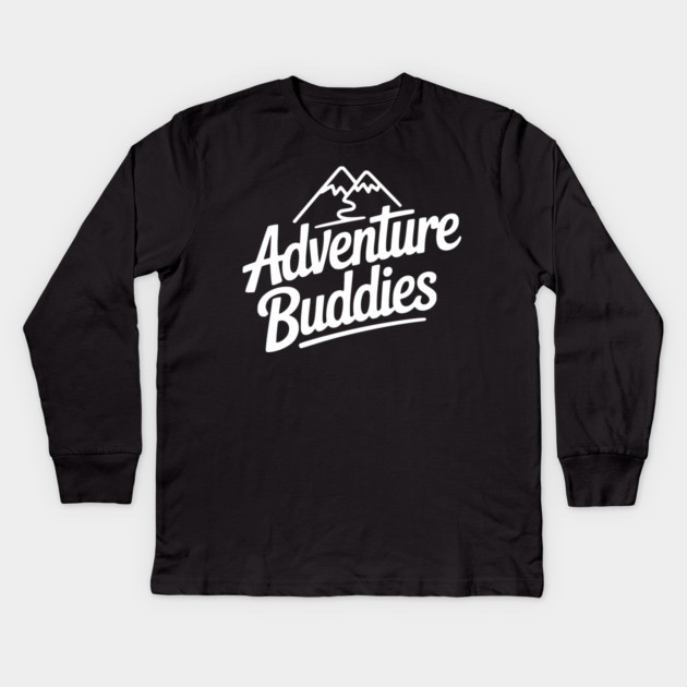Adventure Buddies Kids Long Sleeve T-Shirt by Frank Ring