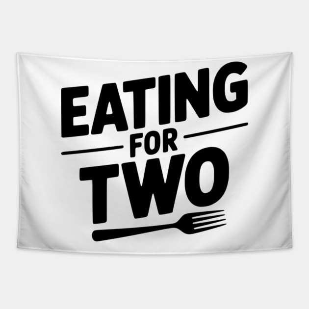 Eating for Two Tapestry by Frank Ring