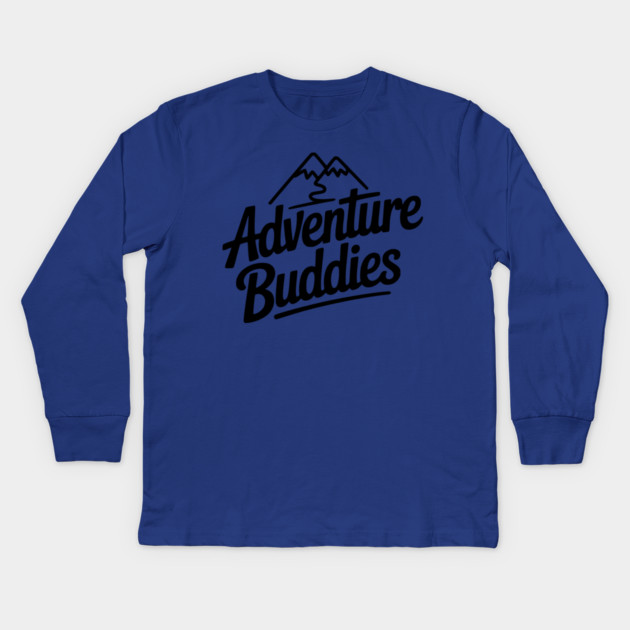Adventure Buddies Kids Long Sleeve T-Shirt by Frank Ring