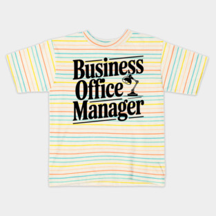 Business Office Manager Kids T-Shirt