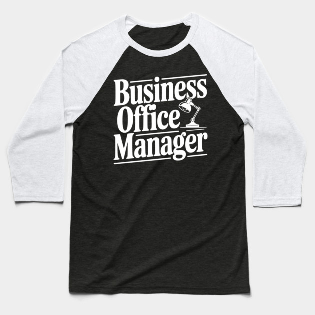 Business Office Manager Baseball T-Shirt by Frank Ring