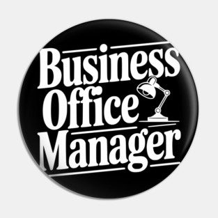 Business Office Manager Pin