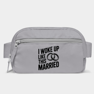 I Woke Up Like This Married Bag