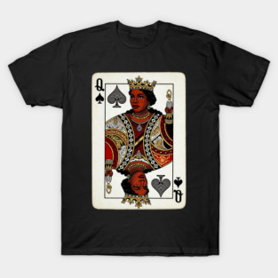 Black Queen of Spades T-Shirt