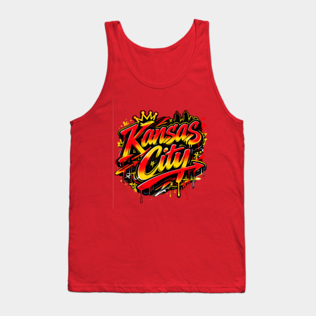 Kansas City Graffiti Tank Top by CrazyGirl