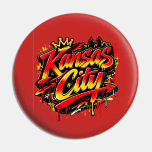 Kansas City Graffiti Pin