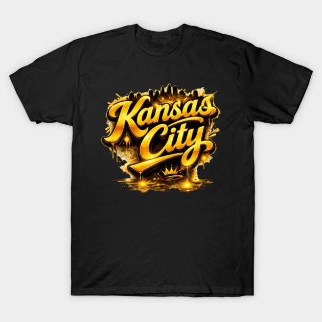 Kansas City Gold T-Shirt by CrazyGirl