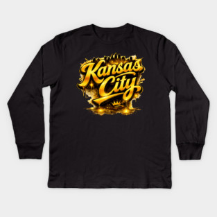 Kansas City Gold Kids Long Sleeve T-Shirt