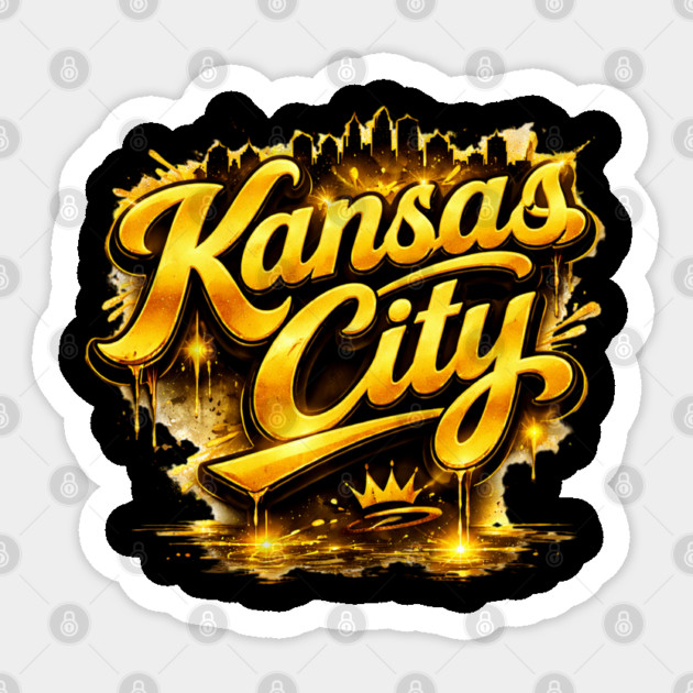 Kansas City Gold Sticker by CrazyGirl