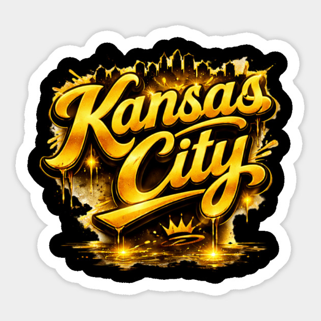 Kansas City Gold Magnet by CrazyGirl