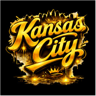 Kansas City Gold Posters and Art