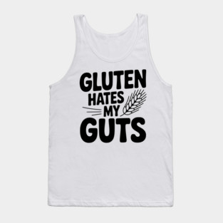 Gluten Hates My Guts Tank Top