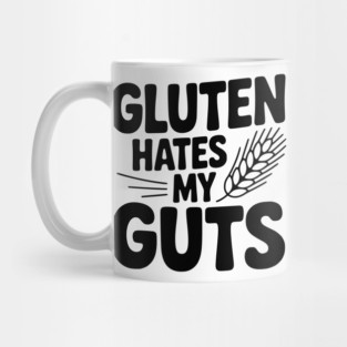 Gluten Hates My Guts Mug