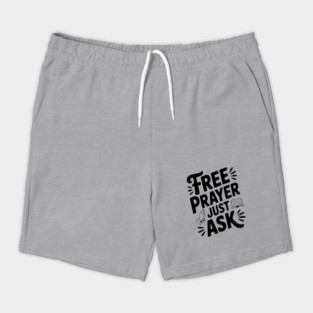 Free Prayer Just Ask Shorts