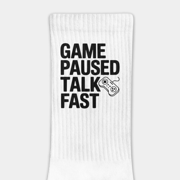 Game Paused Talk Fast by Frank Ring