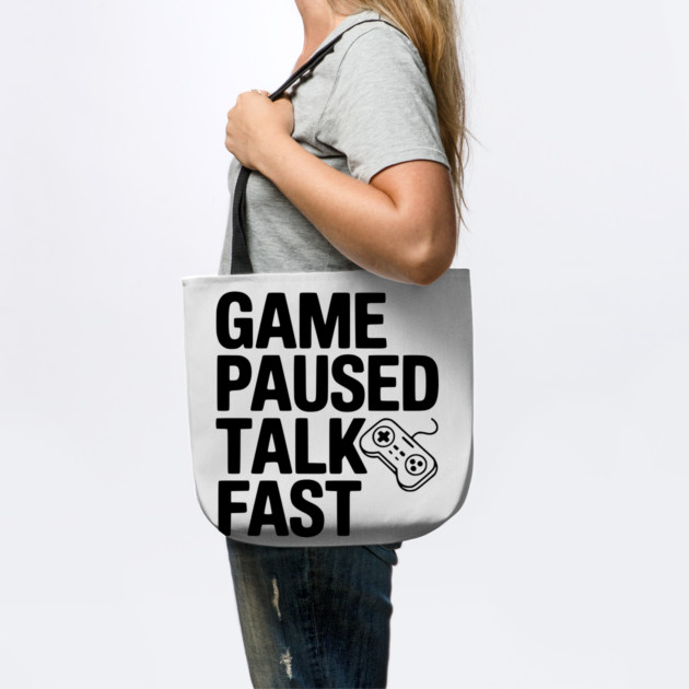 Game Paused Talk Fast by Frank Ring