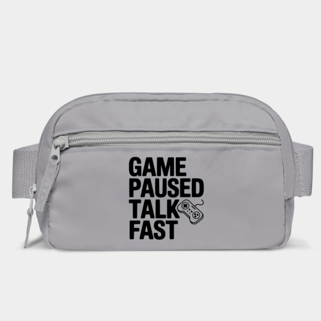 Game Paused Talk Fast by Frank Ring