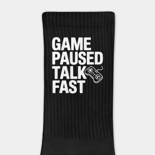 Game Paused Talk Fast by Frank Ring