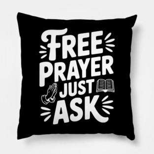 Free Prayer Just Ask Pillow