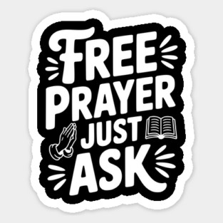 Free Prayer Just Ask Magnet