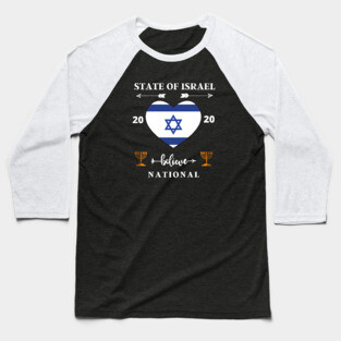 ISRAEL 2020 Baseball T-Shirt
