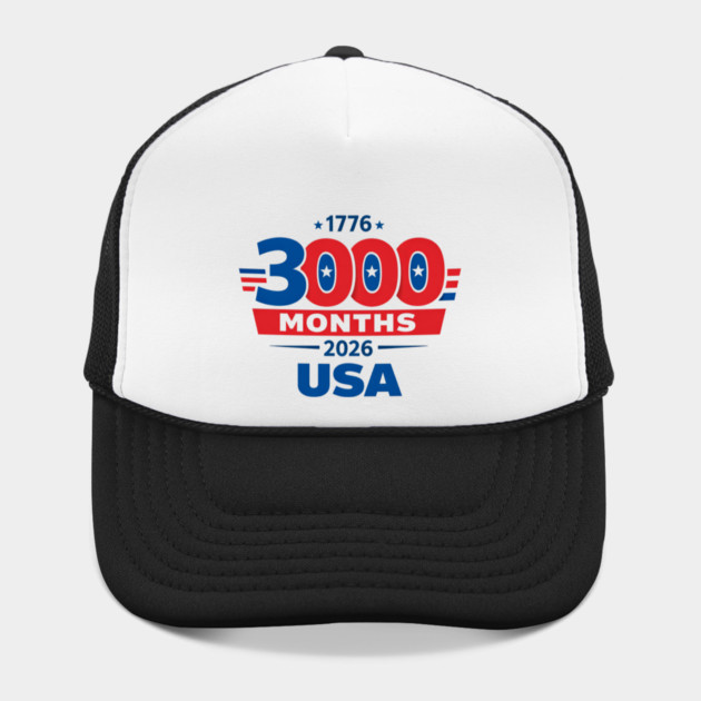 3000 Months 1776 2026 USA 250th Independence Anniversary shirt by VECTOR LAB 