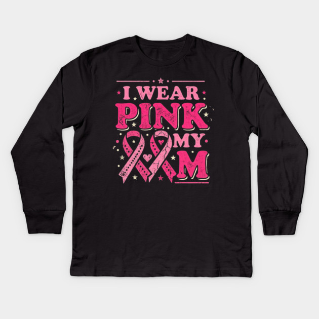 Breast Cancer Awareness Kids Long Sleeve T-Shirt by Fatiha's Store 2