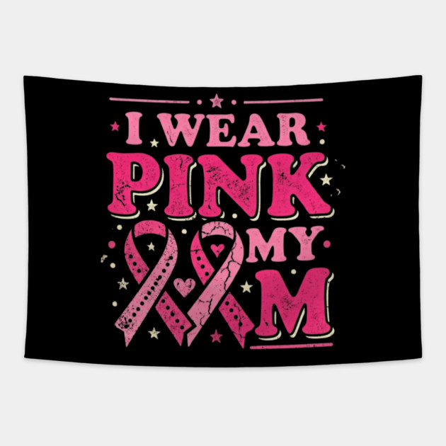 Breast Cancer Awareness Tapestry by Fatiha's Store 2