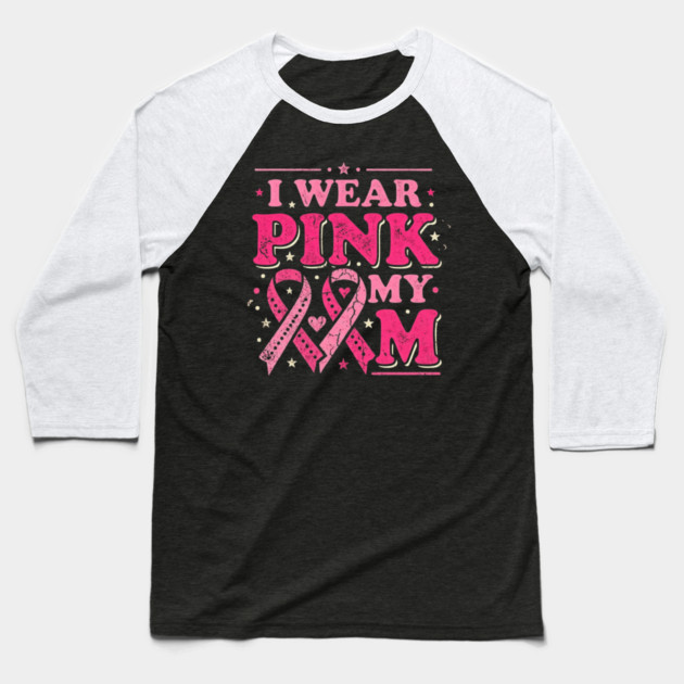Breast Cancer Awareness Baseball T-Shirt by Fatiha's Store 2