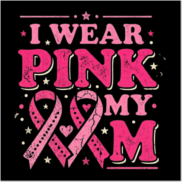 Breast Cancer Awareness Wall Art by Fatiha's Store 2