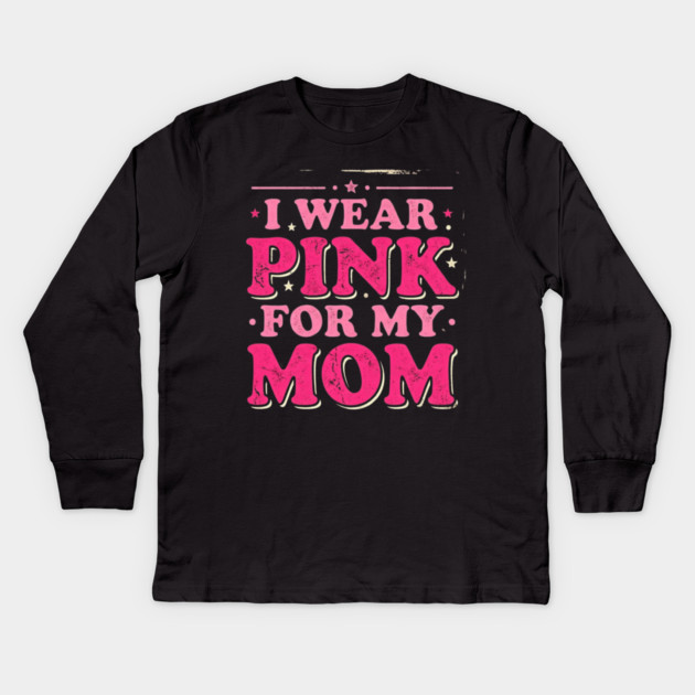 Breast Cancer Awareness Kids Long Sleeve T-Shirt by Fatiha's Store 2