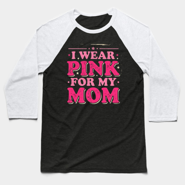 Breast Cancer Awareness Baseball T-Shirt by Fatiha's Store 2