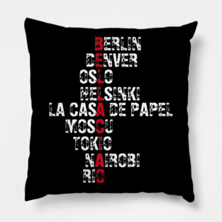 bella ciao Pillow
