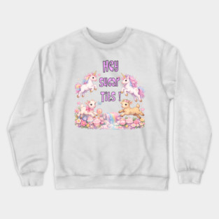 Hey Sugar Tits Crewneck Sweatshirt