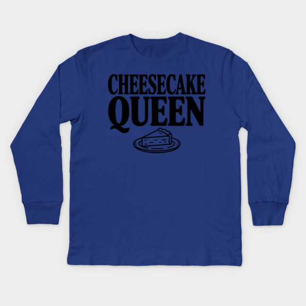 Cheesecake Queen Kids Long Sleeve T-Shirt by Frank Ring
