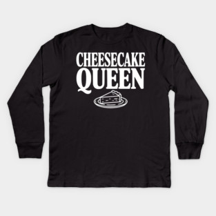 Cheesecake Queen Kids Long Sleeve T-Shirt