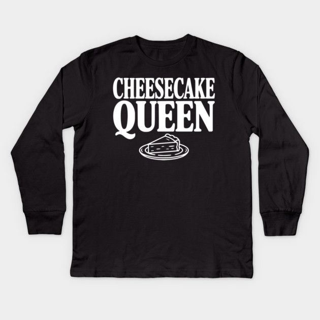 Cheesecake Queen Kids Long Sleeve T-Shirt by Frank Ring