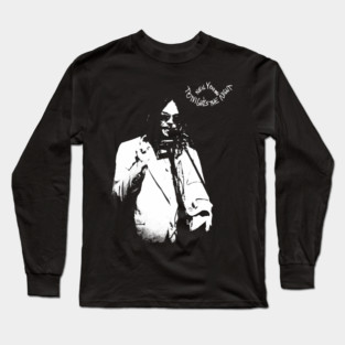 Neil Young Tonight’s The Night Vintage Rock Music Graphic Long Sleeve T-Shirt