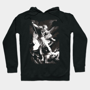 Saint Michael Archangel Angel Hoodie