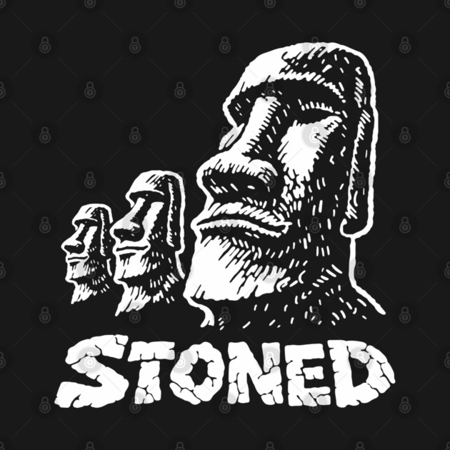Stoned Moai Weed Smoker Parody by Anticorporati