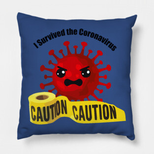 I Survived the Coronavirus Pillow