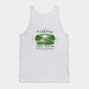 National Frog Month Tank Top