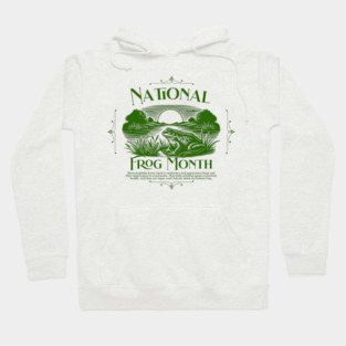 National Frog Month Hoodie