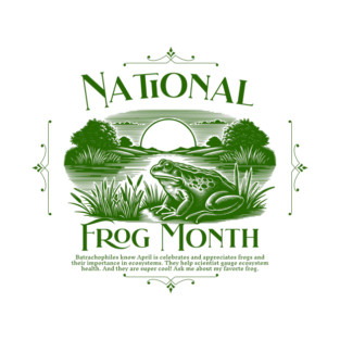 National Frog Month T-Shirt