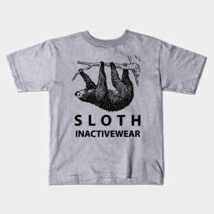 Sloth Inactivewear Kids T-Shirt
