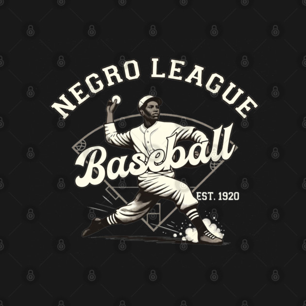 Negro League Baseball Vintage Pitcher Graphic Tee by UrbanLifeApparel