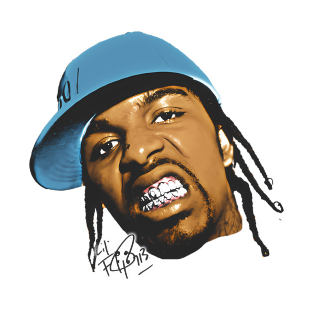 Lil Flip Rapper Face - (kbacha-milian) - Lil Flip Rapper Face - T-Shirt ...