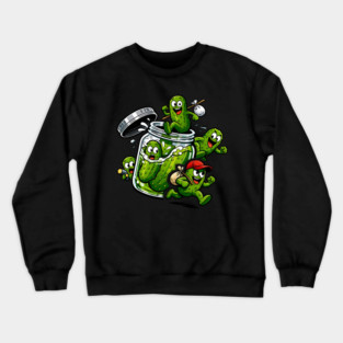 The Great Pickle Escape Crewneck Sweatshirt