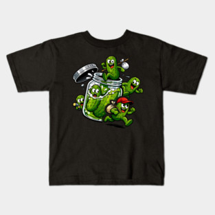 The Great Pickle Escape Kids T-Shirt