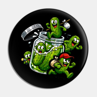 The Great Pickle Escape Pin